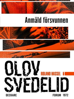 cover image of Anmäld försvunnen